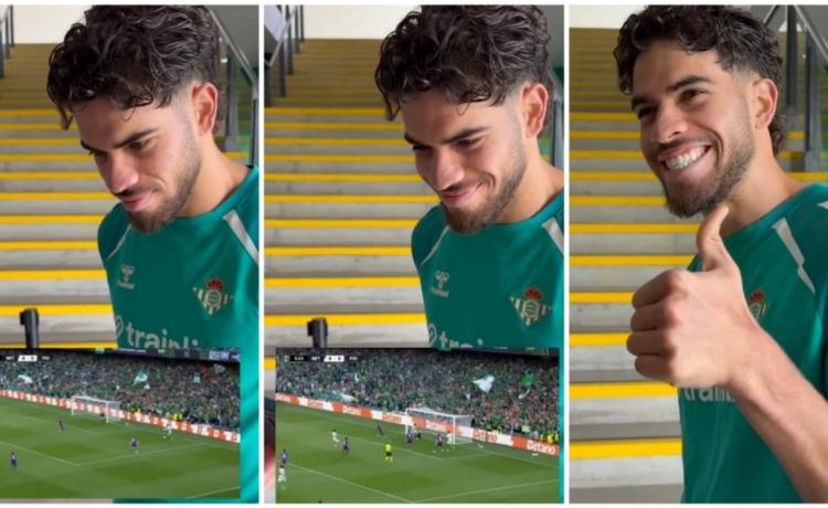 Efeméride agridulce en el Betis: así reacciona Abde al ver su ‘gol fantasma’ Efeméride agridulce en el Betis: así reacciona Abde al ver su ‘gol fantasma’