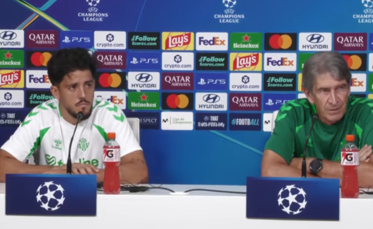 El Betis presenta recurso por Facundo Bernal, señalado por Pellegrini: «Toda la culpa de lo que pasó no fue del árbitro» El Betis presenta recurso por Facundo Bernal, señalado por Pellegrini: «Toda la culpa de lo que pasó no fue del árbitro»