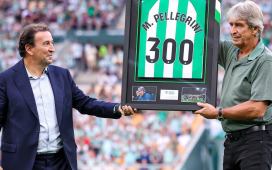 Pellegrini le pone nota a la temporada del Betis y alude a una posible venta de Abde: «Ya se verá» Pellegrini le pone nota a la temporada del Betis y alude a una posible venta de Abde: «Ya se verá»