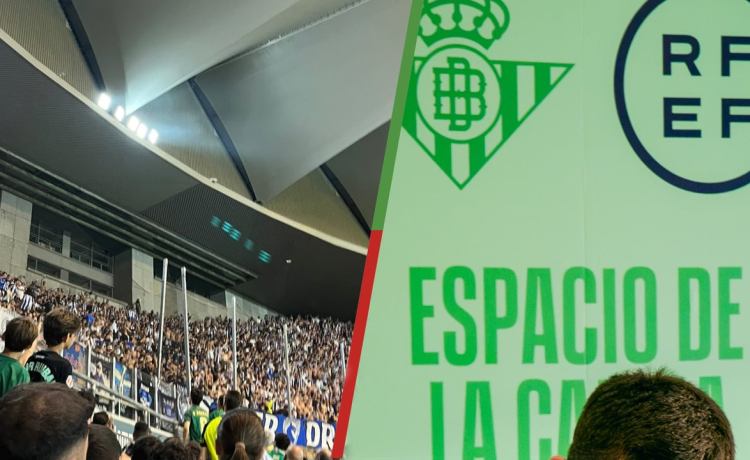 El detallazo del Betis que acapara elogios dentro y fuera de un Estadio de La Cartuja a tiro de récord El detallazo del Betis que acapara elogios dentro y fuera de un Estadio de La Cartuja a tiro de récord