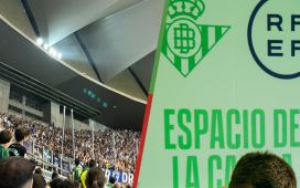 El detallazo del Betis que acapara elogios dentro y fuera de un Estadio de La Cartuja a tiro de récord El detallazo del Betis que acapara elogios dentro y fuera de un Estadio de La Cartuja a tiro de récord
