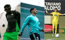 Gnangoro Bouare, Rodrigo Marina y Álvaro de Pablo, refuerzos para el Betis Deportivo por fuerza mayor Gnangoro Bouare, Rodrigo Marina y Álvaro de Pablo, refuerzos para el Betis Deportivo por fuerza mayor