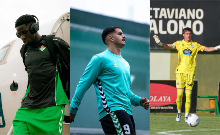 Gnangoro Bouare, Rodrigo Marina y Álvaro de Pablo, refuerzos para el Betis Deportivo por fuerza mayor Gnangoro Bouare, Rodrigo Marina y Álvaro de Pablo, refuerzos para el Betis Deportivo por fuerza mayor