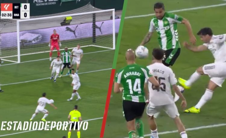 La polémica en el Betis-Real Madrid con hasta dos manos como protagonistas La polémica en el Betis-Real Madrid con hasta dos manos como protagonistas