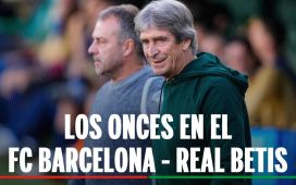 Alineaciones Barcelona – Betis: alineación confirmada de Barcelona y Betis en la jornada 37ª de LaLiga EA Sports Alineaciones Barcelona – Betis: alineación confirmada de Barcelona y Betis en la jornada 37ª de LaLiga EA Sports