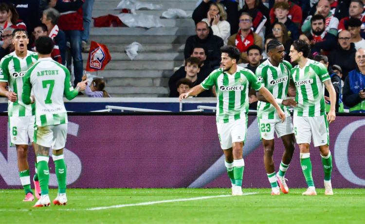 Lille 2-3 Betis: Remontada del Betis en Lille para comenzar con victoria su regreso a la Champions Lille 2-3 Betis: Remontada del Betis en Lille para comenzar con victoria su regreso a la Champions