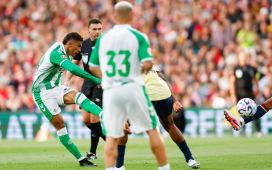 Arsenal 1-3 Betis: Partidazo sin ‘9’ para un triunfo de prestigio ante el subcampeón de la Champions Arsenal 1-3 Betis: Partidazo sin ‘9’ para un triunfo de prestigio ante el subcampeón de la Champions