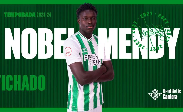 El Betis hace oficial el fichaje de Mendy El Betis hace oficial el fichaje de Mendy
