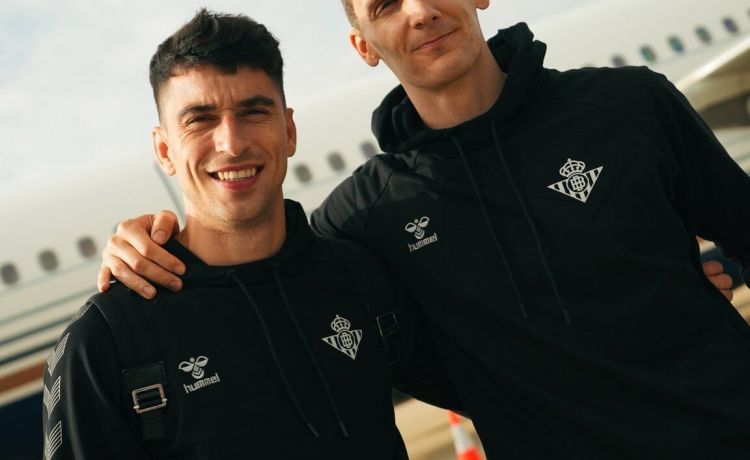 Llorente y Marc Roca, los primeros hinchas Llorente y Marc Roca, los primeros hinchas