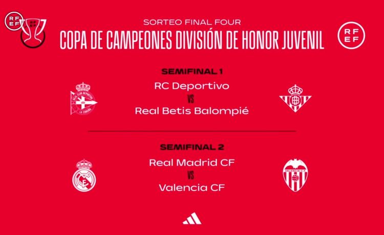Deportivo-Betis y Real Madrid-Valencia, las semis para ser campeón de campeones Deportivo-Betis y Real Madrid-Valencia, las semis para ser campeón de campeones