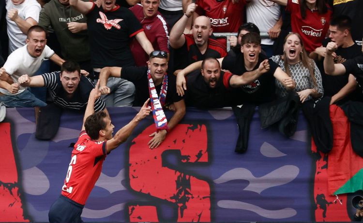 Aprobados y suspensos de Osasuna: Chimy Ávila, verdugo rojillo Aprobados y suspensos de Osasuna: Chimy Ávila, verdugo rojillo