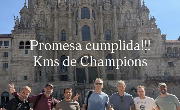 Promesa cumplida: Pellegrini completa el Camino de Santiago Promesa cumplida: Pellegrini completa el Camino de Santiago