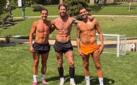 Sergio Ramos y Dani Ceballos, los jueves al sol Sergio Ramos y Dani Ceballos, los jueves al sol