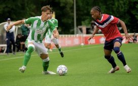 El Betis juvenil se queda a medias ante el Lille El Betis juvenil se queda a medias ante el Lille
