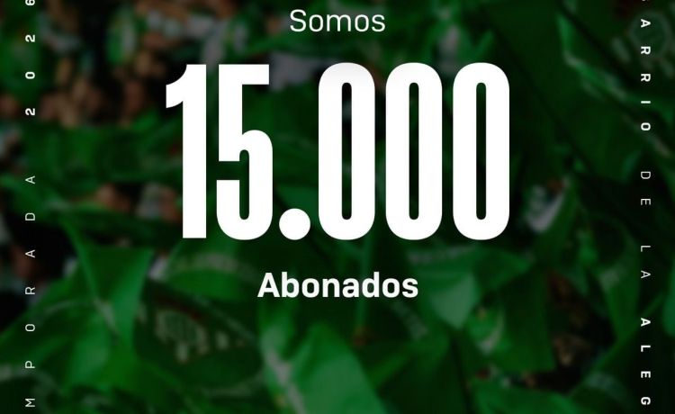 El Betis alcanza los 15.000 abonados en menos de una semana El Betis alcanza los 15.000 abonados en menos de una semana