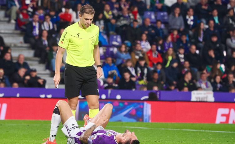 Cordero Vega pitará el Real Valladolid-Betis Cordero Vega pitará el Real Valladolid-Betis