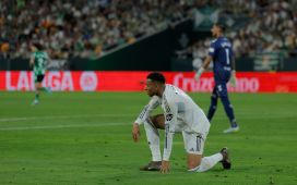 Mbappé da el susto en La Cartuja Mbappé da el susto en La Cartuja