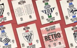 LaLiga anuncia una jornada retro: camisetas, balones y los árbitros… LaLiga anuncia una jornada retro: camisetas, balones y los árbitros…