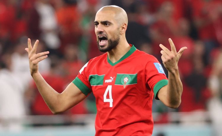 Amrabat, recuperado y titular en la Copa de África Amrabat, recuperado y titular en la Copa de África