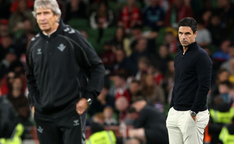 Arteta ya sabe cómo se las gasta Pellegrini Arteta ya sabe cómo se las gasta Pellegrini