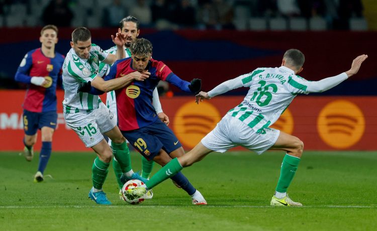 Barcelona – Betis: TV, horario y cómo ver LaLiga EA Sports online hoy Barcelona – Betis: TV, horario y cómo ver LaLiga EA Sports online hoy