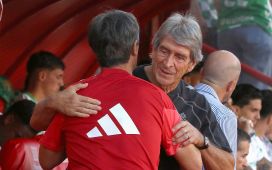 Un amistoso de Champions para Pellegrini Un amistoso de Champions para Pellegrini