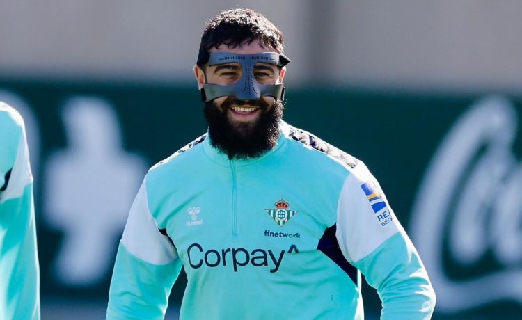 La máscara de Fekir La máscara de Fekir
