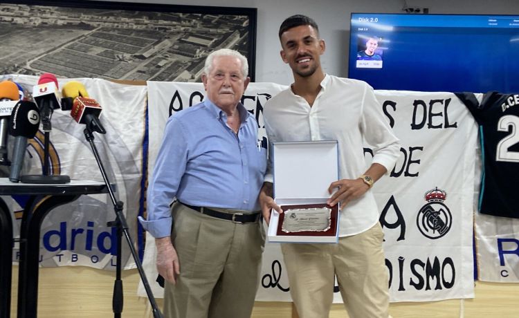 Dani Ceballos, homenajeado en Utrera: “Hala Madrid” Dani Ceballos, homenajeado en Utrera: “Hala Madrid”