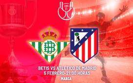 Betis-Atlético: Batalla de alternativas Betis-Atlético: Batalla de alternativas