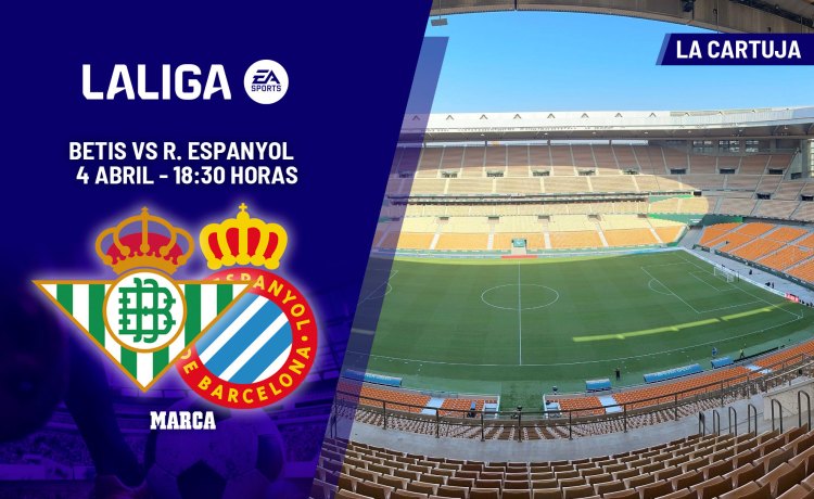 Betis – Espanyol: horario y dónde ver hoy por TV y online el partido de LaLiga EA Sports Betis – Espanyol: horario y dónde ver hoy por TV y online el partido de LaLiga EA Sports