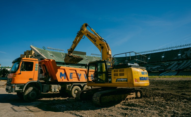 Comienza la primera fase de las obras de construcción del nuevo estadio Benito Villamarín Comienza la primera fase de las obras de construcción del nuevo estadio Benito Villamarín