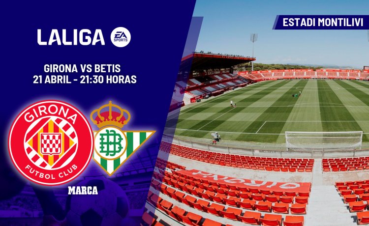 Girona – Betis: horario y dónde ver hoy por TV y online el partido de LaLiga EA Sports Girona – Betis: horario y dónde ver hoy por TV y online el partido de LaLiga EA Sports
