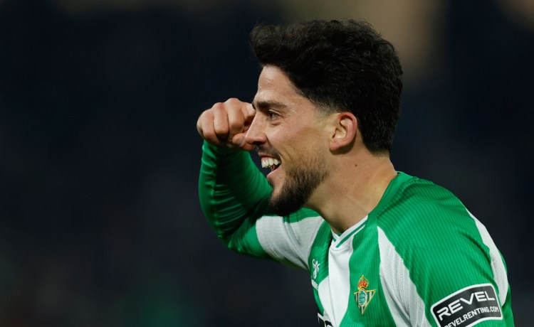 Fornals, el motor del Betis: goles, asistencias y kilómetros sin fin Fornals, el motor del Betis: goles, asistencias y kilómetros sin fin