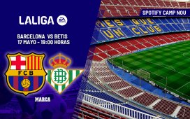 Barcelona – Betis: horario y dónde ver hoy en TV y online el partido de la jornada 37 de LaLiga EA Sports Barcelona – Betis: horario y dónde ver hoy en TV y online el partido de la jornada 37 de LaLiga EA Sports