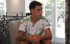 El gran reto de Valentín Gómez: «Ni en mis mejores sueños estaría jugando la Champions» El gran reto de Valentín Gómez: «Ni en mis mejores sueños estaría jugando la Champions»