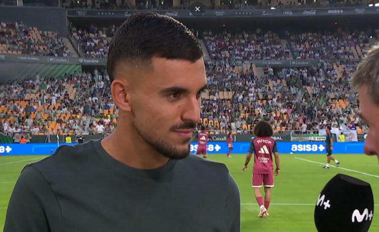Ceballos: «Estamos apurando para llegar al partido de Champions» Ceballos: «Estamos apurando para llegar al partido de Champions»