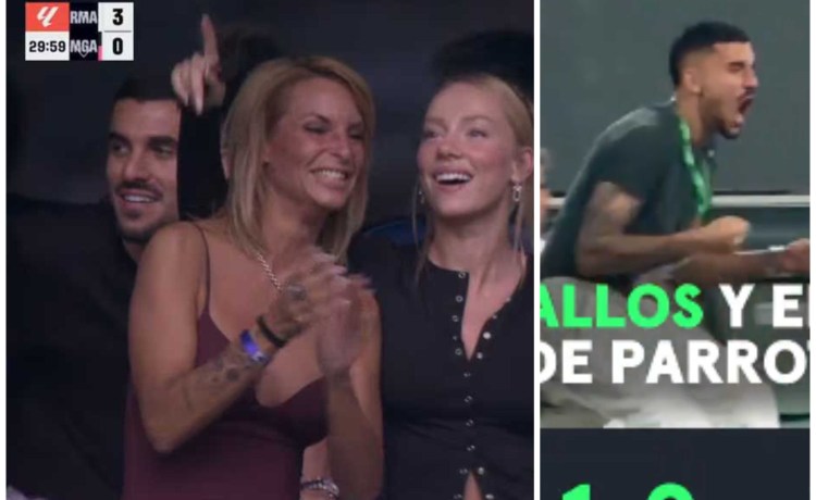 Ceballos, de vibrar en el palco del Bernabéu… a saltar con el gol del Betis Ceballos, de vibrar en el palco del Bernabéu… a saltar con el gol del Betis