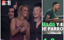 Ceballos, de vibrar en el palco del Bernabéu… a saltar con el gol del Betis Ceballos, de vibrar en el palco del Bernabéu… a saltar con el gol del Betis