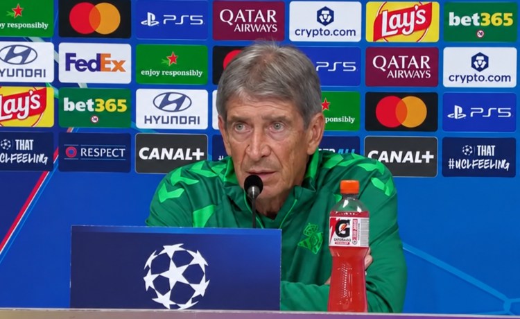 Pellegrini: «Ancelotti es el mejor técnico de la historia y Davide tiene una idea futbolística parecida» Pellegrini: «Ancelotti es el mejor técnico de la historia y Davide tiene una idea futbolística parecida»