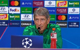 Pellegrini: «Ancelotti es el mejor técnico de la historia y Davide tiene una idea futbolística parecida» Pellegrini: «Ancelotti es el mejor técnico de la historia y Davide tiene una idea futbolística parecida»