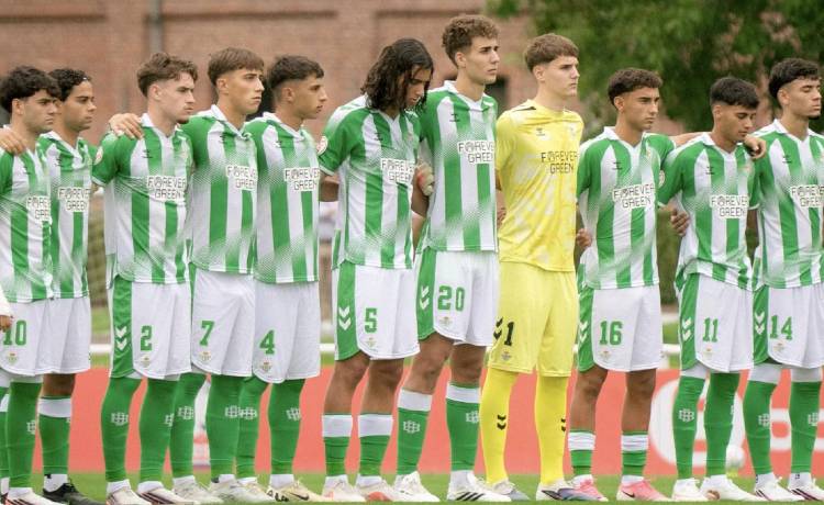 El juvenil verdiblanco suma un punto a domicilio en su debut europeo El juvenil verdiblanco suma un punto a domicilio en su debut europeo