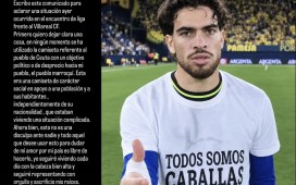 Abde, ante las amenazas e insultos recibidos: «Era una camiseta de carácter social, no político» Abde, ante las amenazas e insultos recibidos: «Era una camiseta de carácter social, no político»