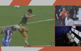 El audio del VAR desvela por qué Soto Grado no expulsó al Cucho: «Toca el balón y ese jugador mete la cabeza…» El audio del VAR desvela por qué Soto Grado no expulsó al Cucho: «Toca el balón y ese jugador mete la cabeza…»