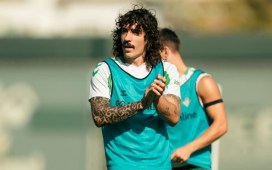 Ceballos trabaja en el gimnasio en el regreso a los entrenamientos Ceballos trabaja en el gimnasio en el regreso a los entrenamientos