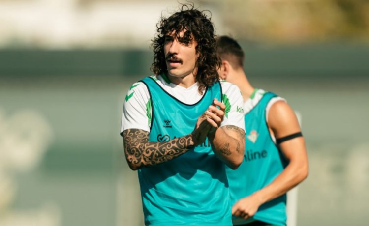 Ceballos trabaja en el gimnasio en el regreso a los entrenamientos Ceballos trabaja en el gimnasio en el regreso a los entrenamientos