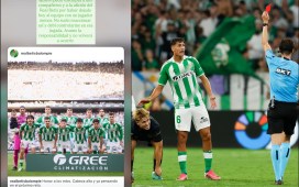 Facundo Bernal pide disculpas por su expulsión: «Debí controlarme» Facundo Bernal pide disculpas por su expulsión: «Debí controlarme»