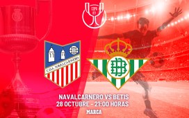 Navalcarnero – Betis: horario y dónde ver hoy en TV la Copa del Rey Navalcarnero – Betis: horario y dónde ver hoy en TV la Copa del Rey