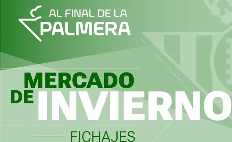 Fichajes Betis, en directo: noticias, última hora, rumores y altas y bajas del mercado de invierno en enero de 2024> Fichajes Betis, en directo: noticias, última hora, rumores y altas y bajas del mercado de invierno en enero de 2024>