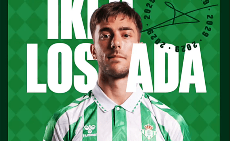 El Betis hace oficial el fichaje de Iker Losada El Betis hace oficial el fichaje de Iker Losada