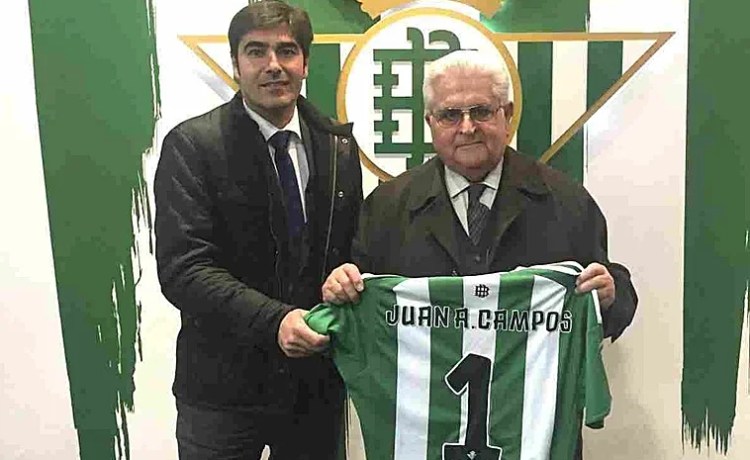 Muere Juan Antonio Campos Camacho, socio número 1 del Real Betis Muere Juan Antonio Campos Camacho, socio número 1 del Real Betis